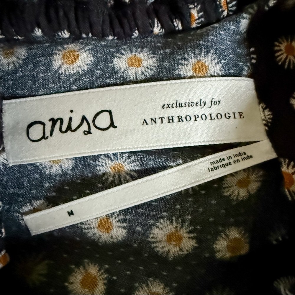 Anthropologie•The Piper Bandeau Mini Dress: Anisa Makhoul Edition•Daisy Print - Picture 11 of 16